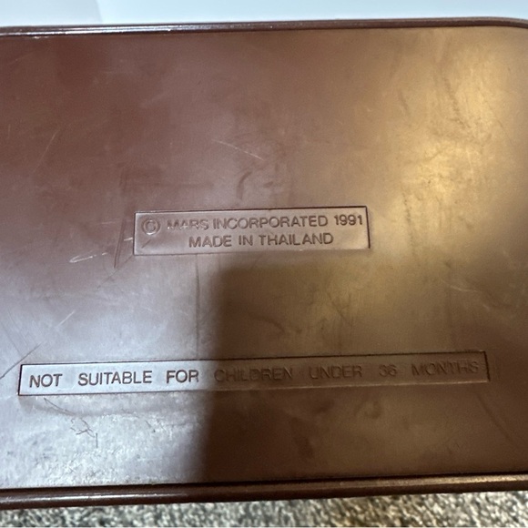 VINTAGE 1991 YELLOW PEANUT M&M CANDY DISPENSER 10" TALL MARS INC, Display Only - Picture 3 of 8